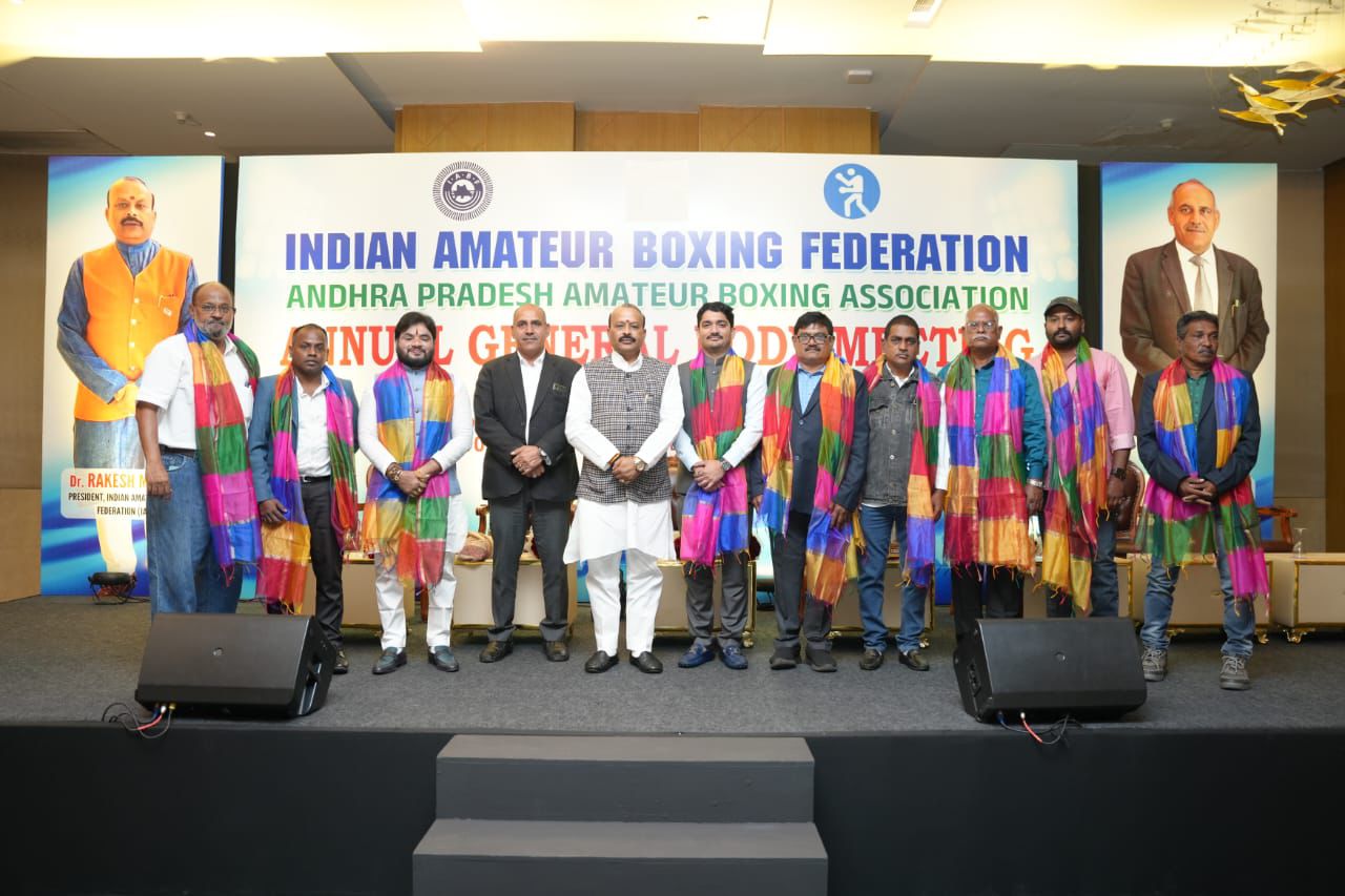 Andhra Pradesh Amateur Boxing Association General Body Meeting Concludes in Vijayawada: Dr. Rakesh Mishra IABF President