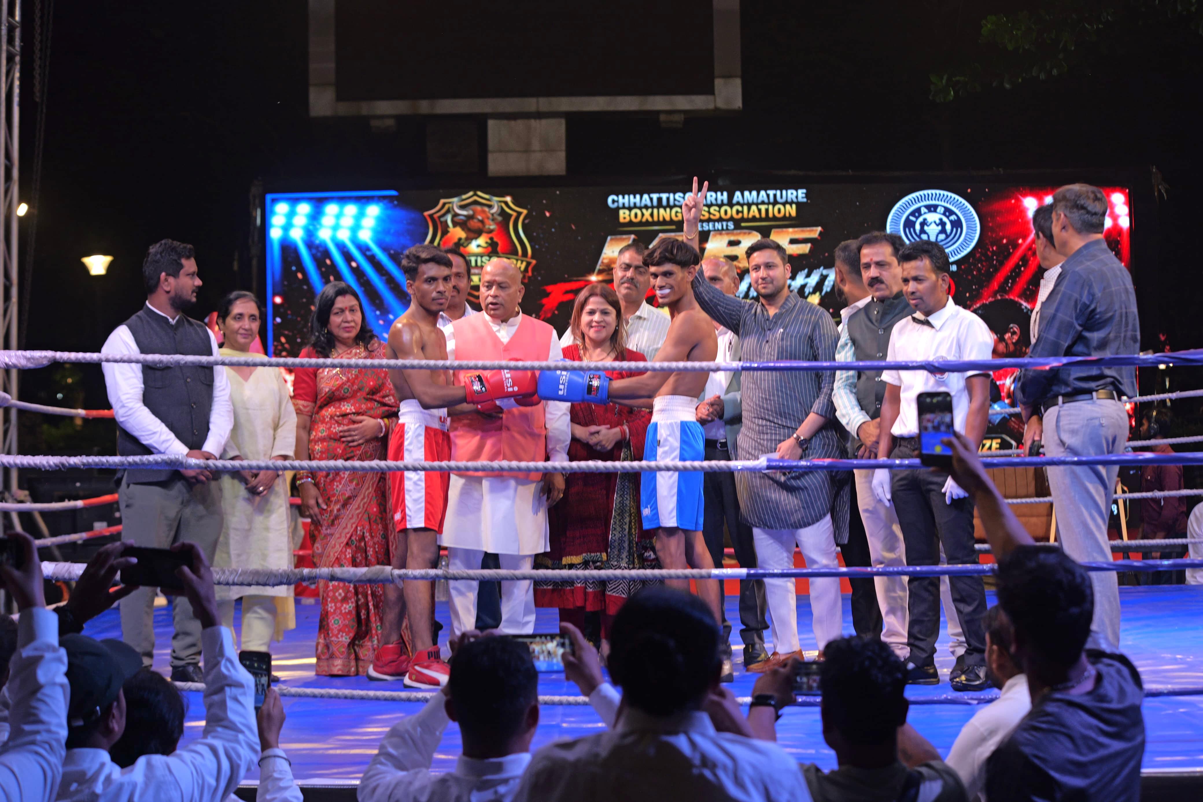 अंबुजा मॉल में “ फाइट नाइट दंगल” का भव्य आयोजन, मध्य प्रदेश बना विजेता:डॉ. राकेश मिश्र